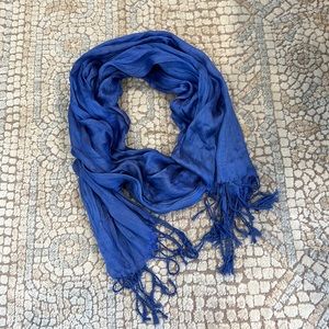 Blue Scarf